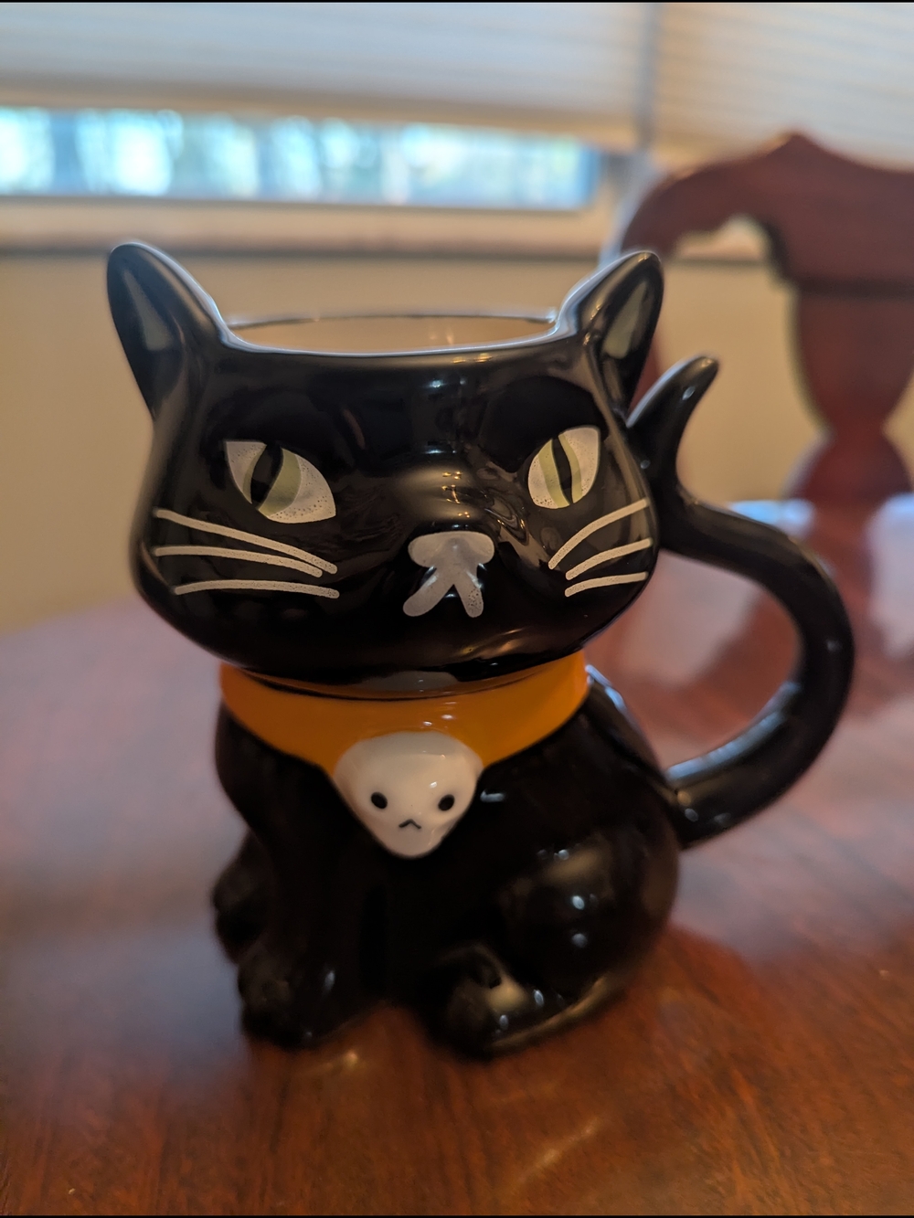 2025 Target Hyde & Eek Figural Black Cat Mug 13 oz oz Halloween Kitty